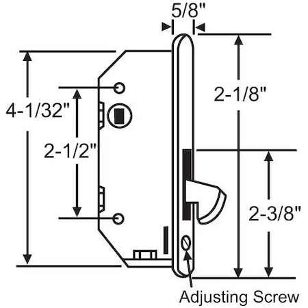 Strybuc Mortise Lock 750-1997156